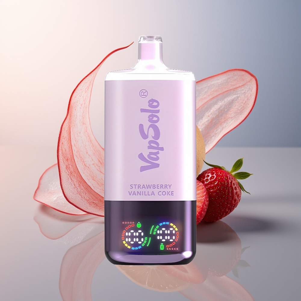 Vapsolo Triple 30000 Aardbei Vanille Coke Type-C 40ml