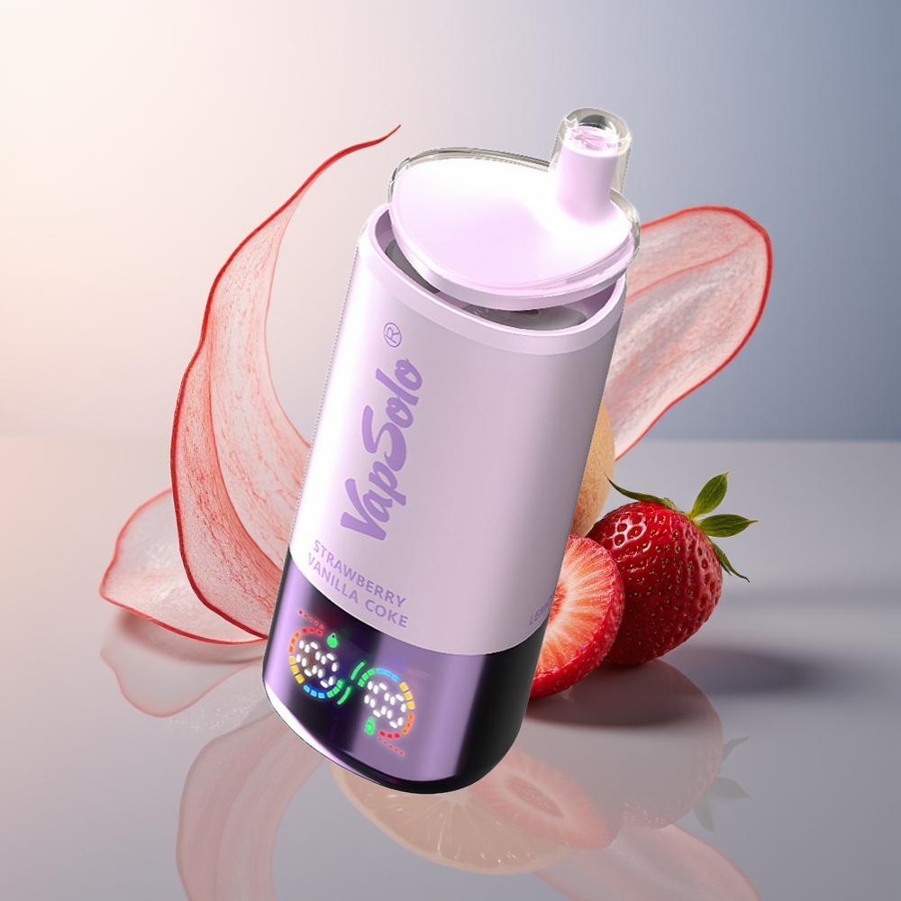 Vapsolo Triple 30000 Aardbei Vanille Coke Type-C 40ml