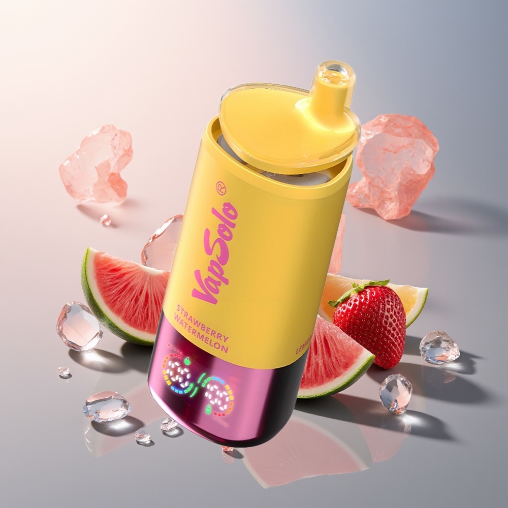 Vapsolo Triple 30000 Aardbei Watermeloen  Citroen Perzik Type-C 40ml