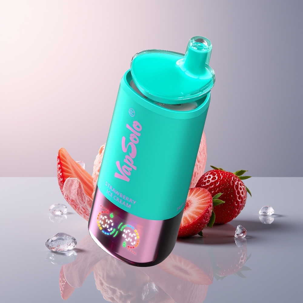 Vapsolo Triple 30000 Aardbeienijs Type-C 40ml