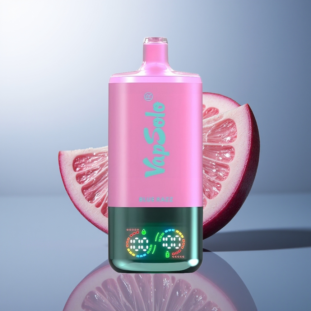 Vapsolo Triple 30000 Blauwe Razz Type-C 40ml