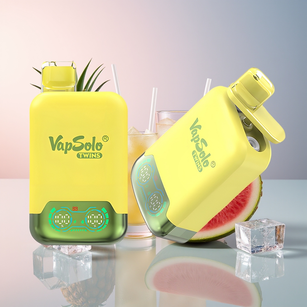 Vapsolo Twins 20000 Ananas Kokosnoot  Watermeloen IJs 40 ml Type-C