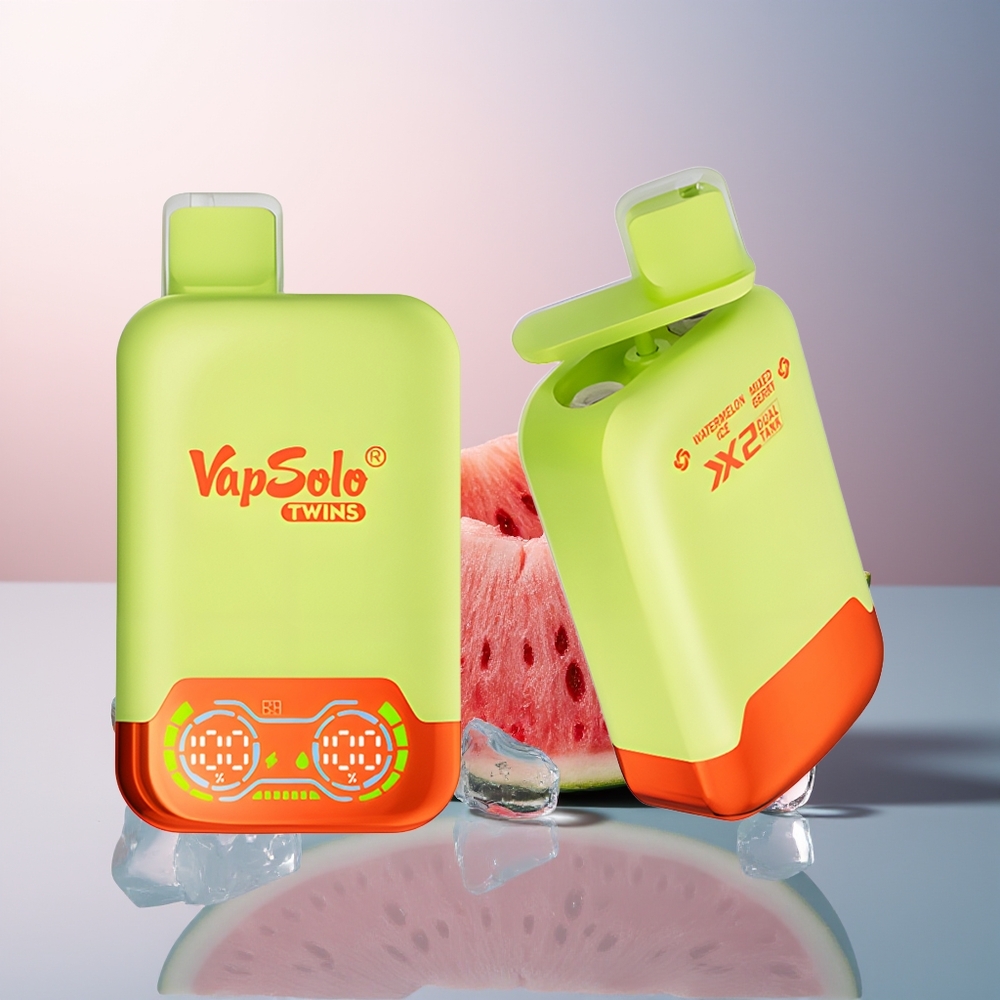 Vapsolo Twins 20000 Watermeloen IJs  Gemengde Bes 40ml Type-C