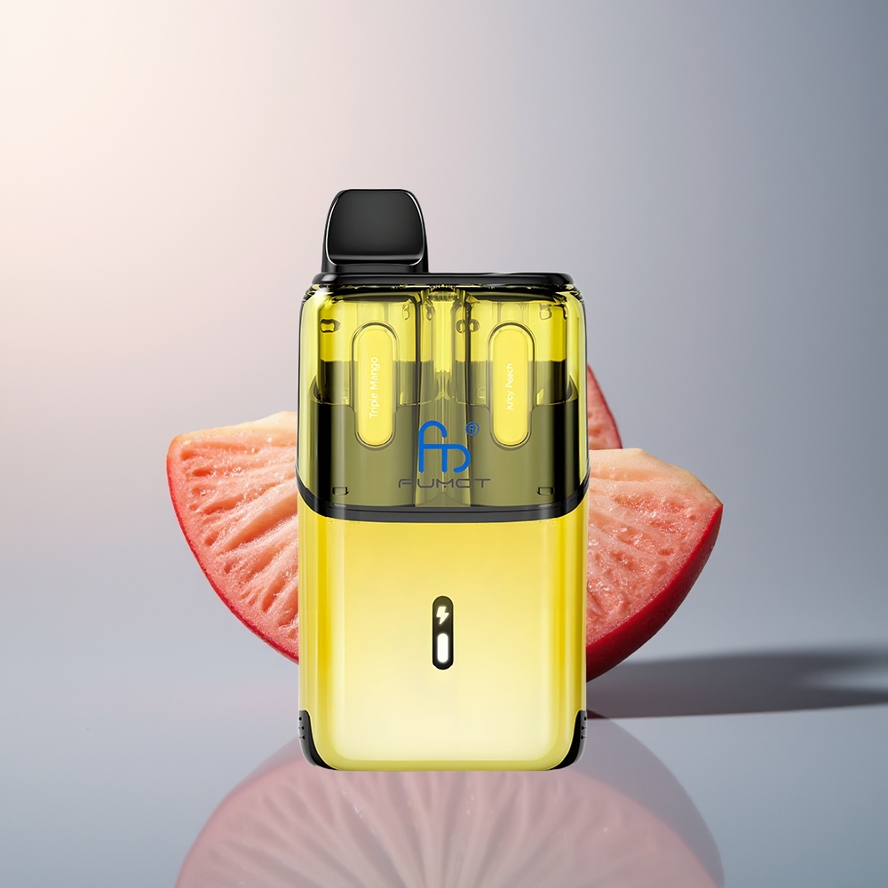 Fumot Ultra T32000 Driede Mango - Sappige Perzik met 800mAh en Mesh Coil