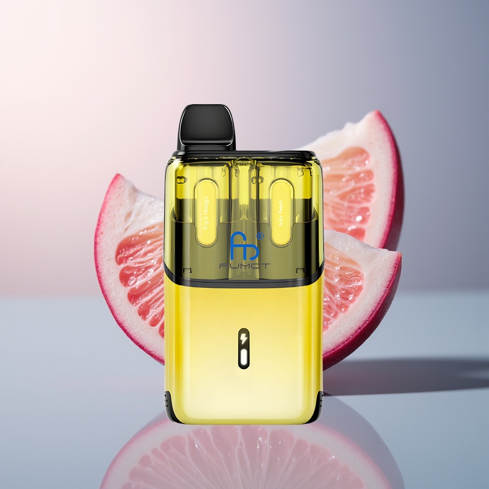 Fumot Ultra T32000 Dromerige Snoepregenboog - Dubbele Vloeistof Mesh Coil