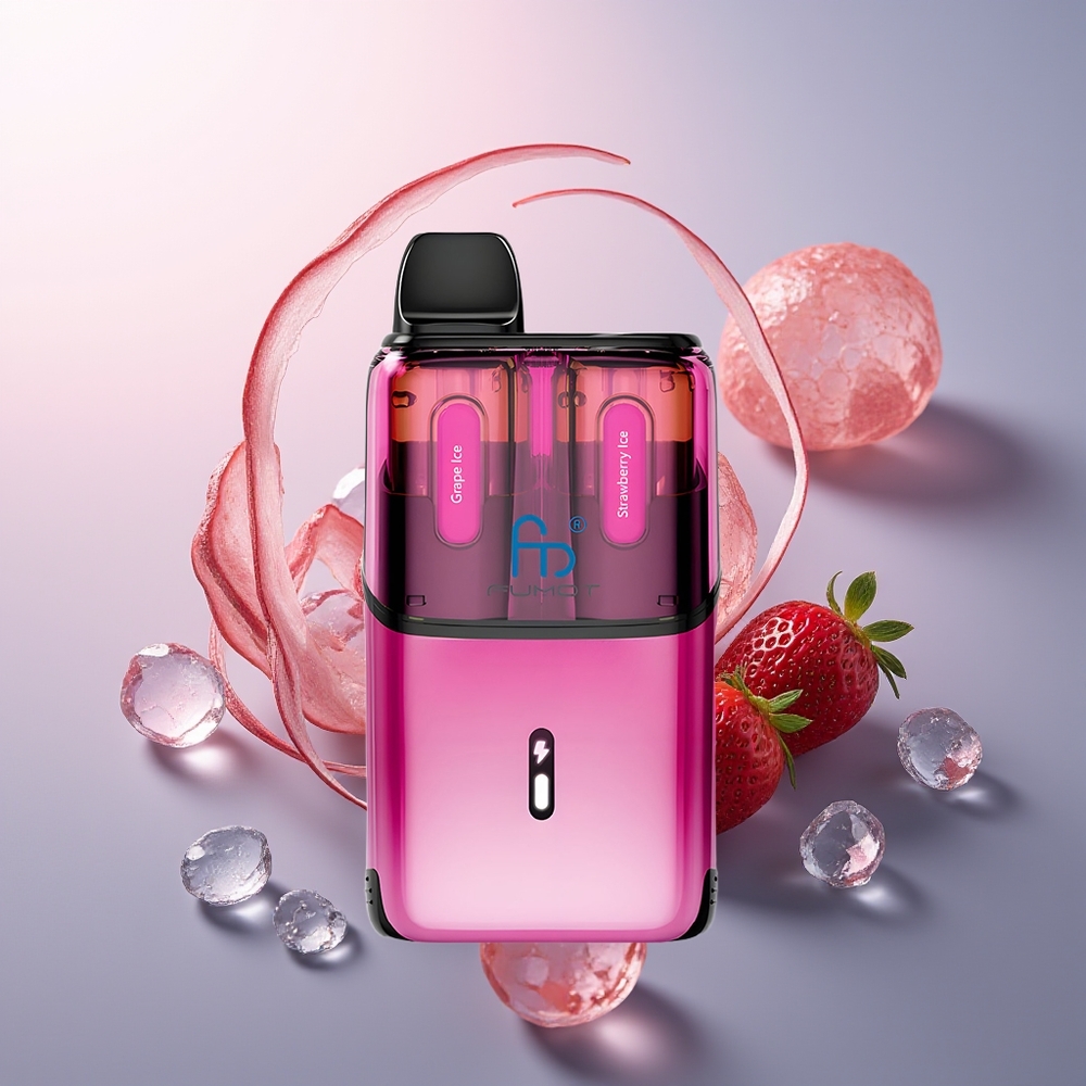 Fumot Ultra T32000 Druiven Ijs - Aardbeien Ijs Mesh Opladen