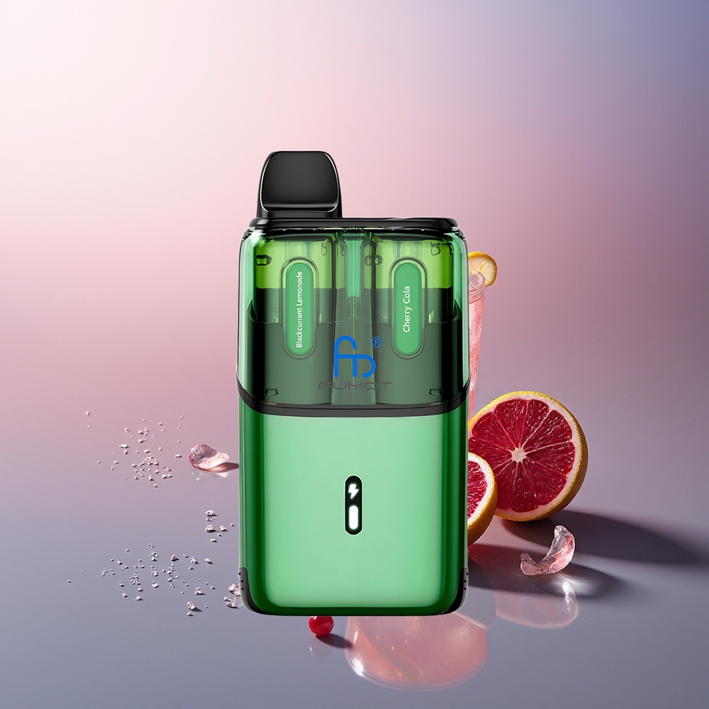 Fumot Ultra T32000 Zwarte Bes Limonade - Kers Cola met 800mAh en Dubbele Vloeistof