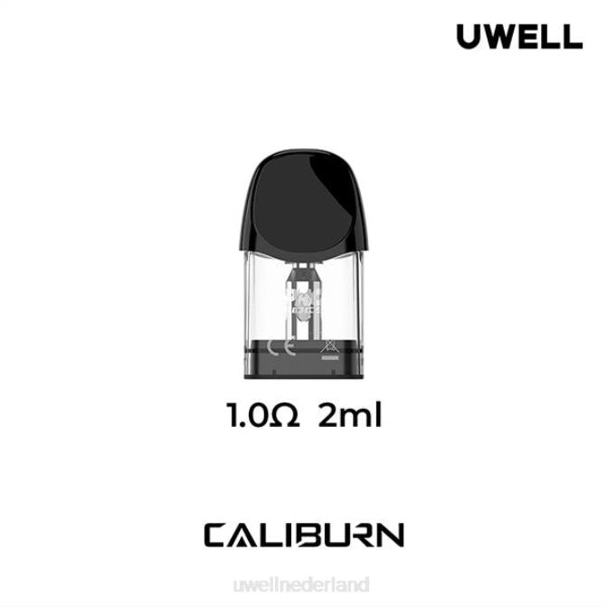 FXZZ18 UWELL CALIBURN A3 vervangende peulen | 4-pack - UWELL vape for sale 1,0 ohm