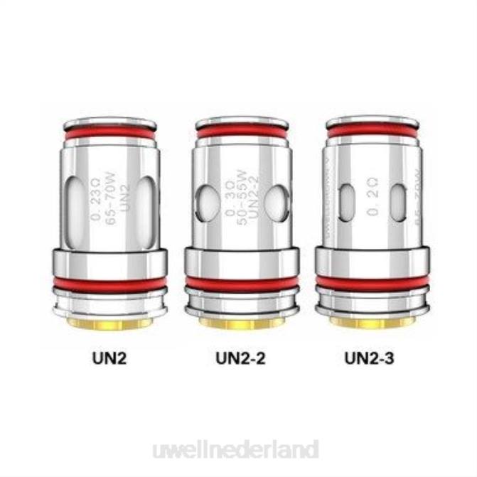 FXZZ67 UWELL CROWN V spoel | 4-pack - UWELL disposable vape un2-maas 0,23 ohm