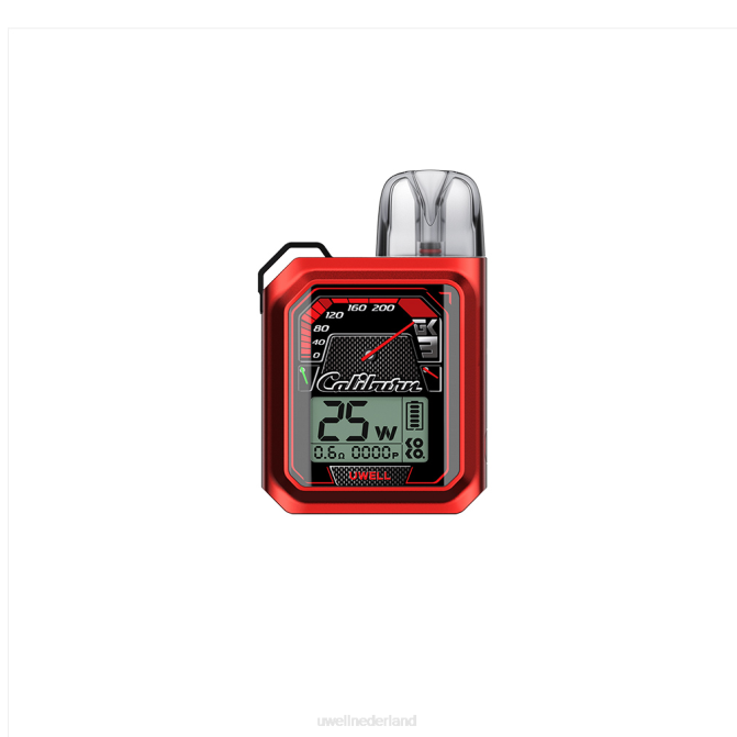 FXZZ177 UWELL CALIBURN GK3 pod-systeem - UWELL disposable vape cmf karmozijnrood