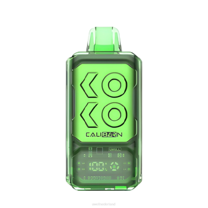 FXZZ304 UWELL CALIBURN bar s18000 wegwerpvape - UWELL vape flavours dubbele appel
