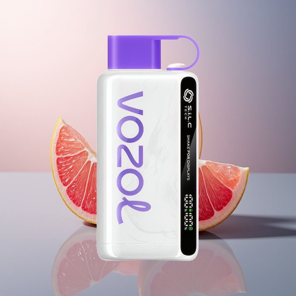 VOZOL STAR 9000/12000 Cranberry Mango Grapefruit Snel Opgeladen Recycled Plastic