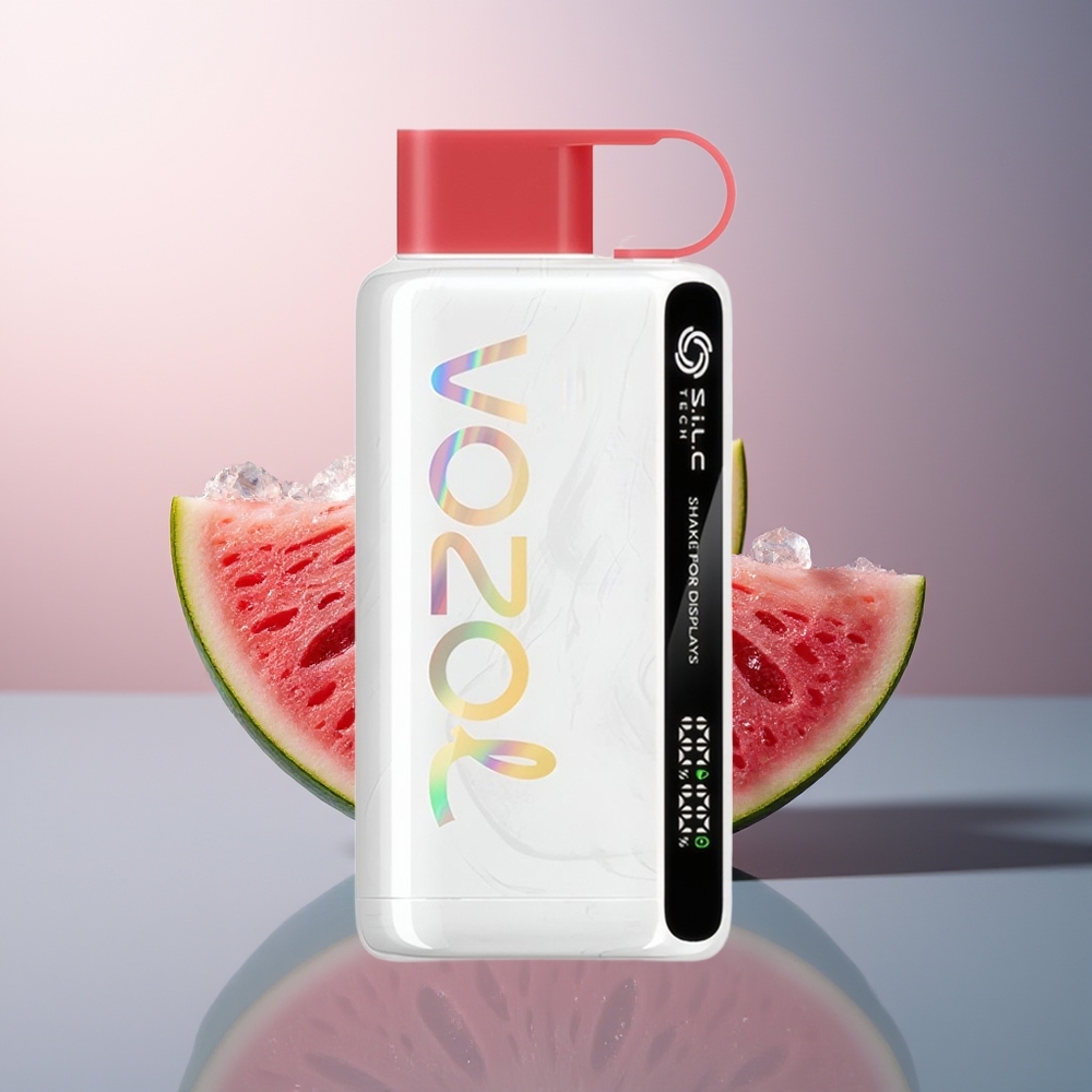 VOZOL STAR 9000/12000 Framboos Watermeloen Snelle Oplading en Gerecycled Plastic