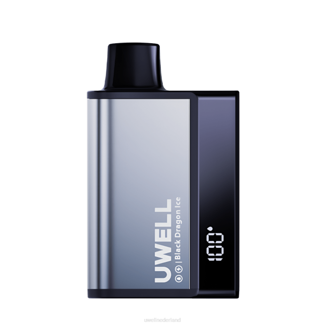 FXZZ282 UWELL DL8000 wegwerp damp - UWELL Maastricht zwart drakenijs