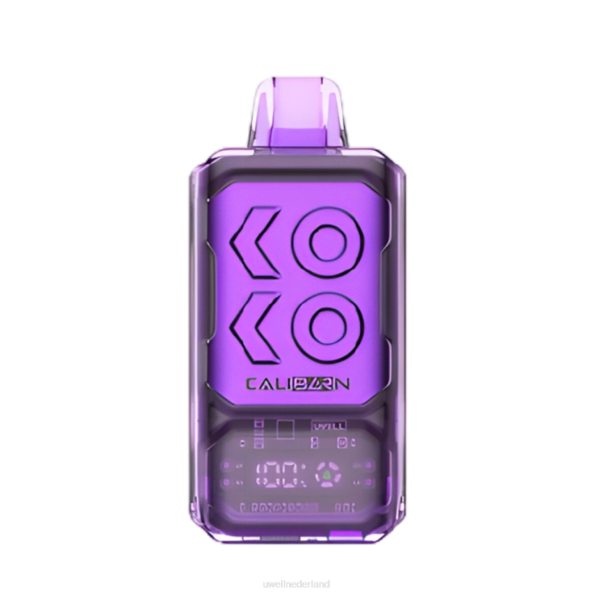 FXZZ285 UWELL CALIBURN bar s12000 wegwerpvape - caliburn vape review druiven ijs